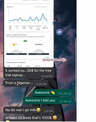 $50 per lead for just free trial