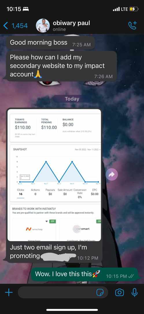 $55 per free email signup